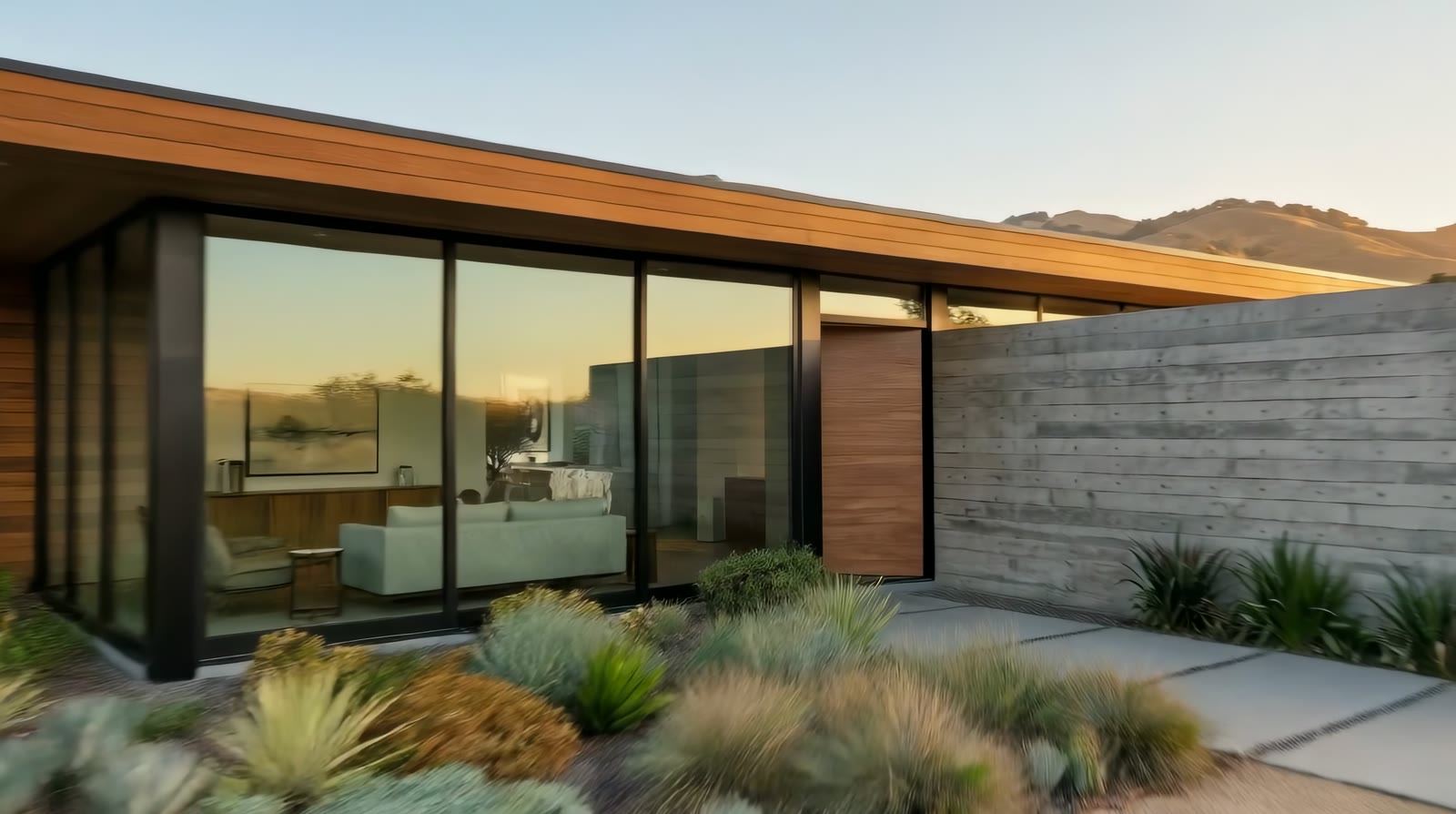 Static listing photo of a modern home