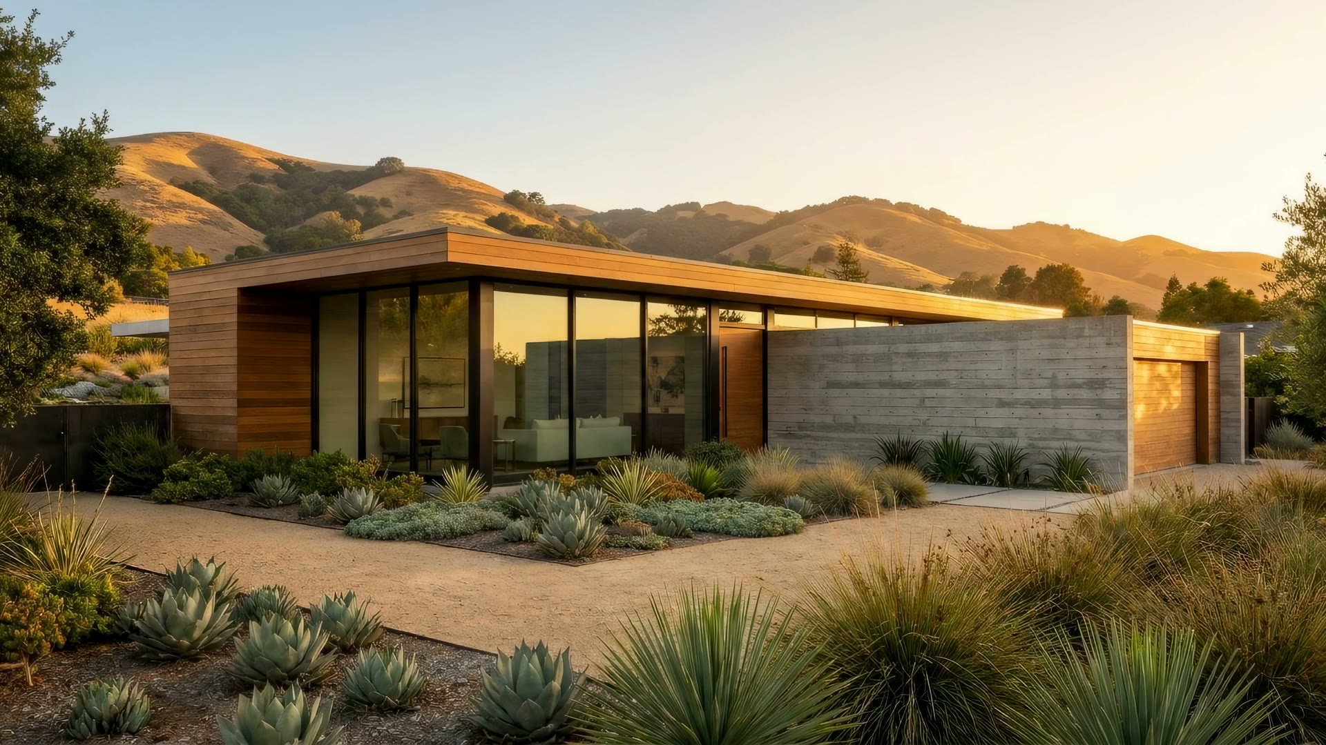 Still frame from a cinematic home tour